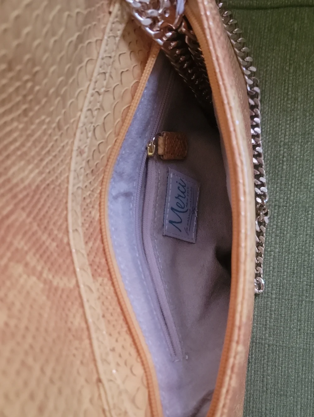 Merci New York By MADAME MATHILDE Clutch Shoulder Purse